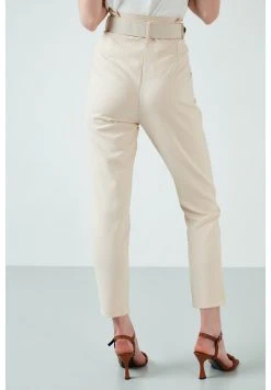 LELA HIGH WAISTED BELTED POCKET TROUSERS WOMEN'S TROUSERS - Pantalones - Stone Colored , Mujer -LELA Ventas 2024 b1e162441b434c0f87509005e19e69b3