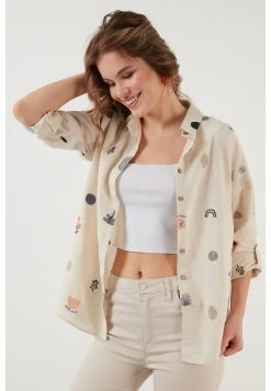 LELA Camisa - Stone Colored , Mujer -LELA Ventas 2024 b219dc478d3f4685a3990b72c87178f1