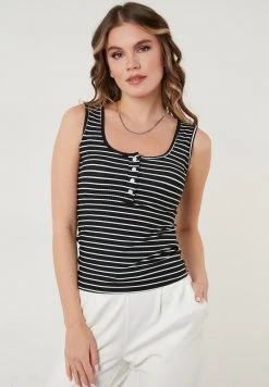 LELA Top - Black, Mujer