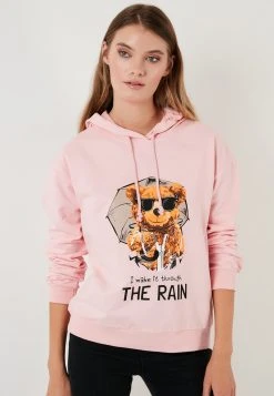 LELA Jersey Con Capucha - Powder Pink, Mujer -LELA Ventas 2024 b28e945ee5844b6089cdb970c67394b0