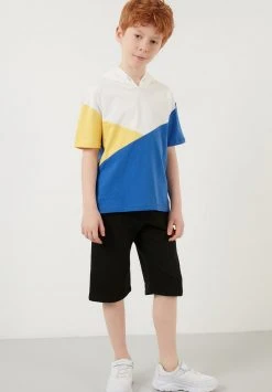 LELA REGULAR FIT T-SHIRT AND SHORTS - Shorts - Blue , Niños