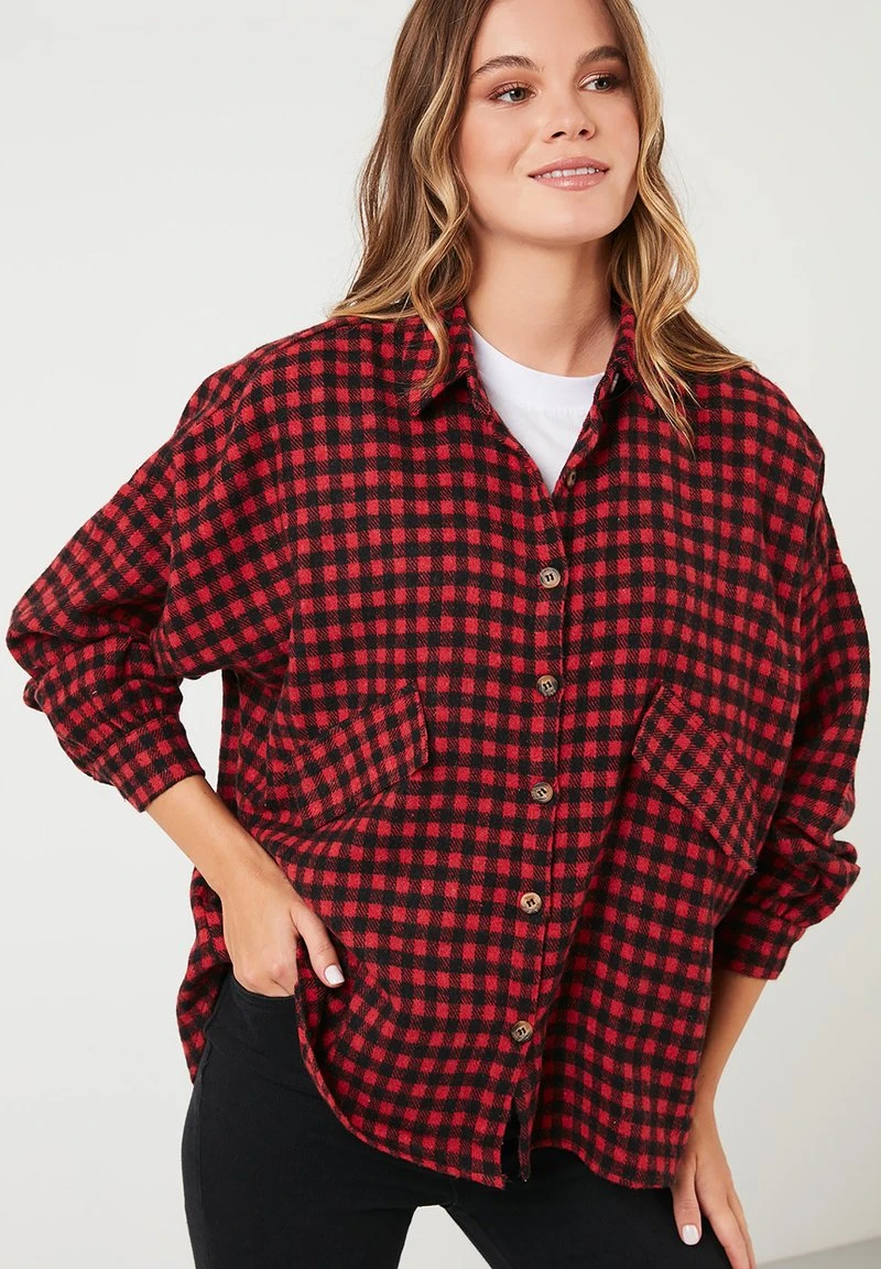 LELA Camisa - Red , Mujer 2 LELA Camisa - Red , Mujer - Imagen 2