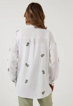 LELA OVERSIZED - Camisa - White , Mujer -LELA Ventas 2024 b55c07d5d44a4688a2d8007ab77b5c37