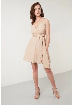 LELA Vestido Informal - Beige , Mujer -LELA Ventas 2024 b60df4db69fa48608c1e976dd64b6700