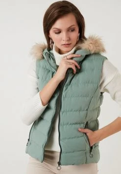 LELA GIA - Chaleco - Mint , Mujer -LELA Ventas 2024 b722a9a8ae094cdd9a1913c1b18272b4