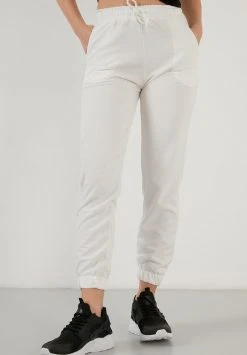 LELA Pantalones Deportivos - Ecru , Mujer