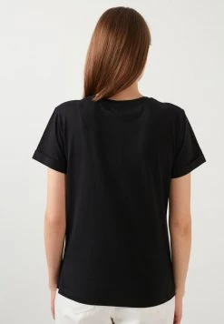 LELA Camiseta Estampada - Black , Mujer -LELA Ventas 2024 bab619612eb44f90b527194e3f885843