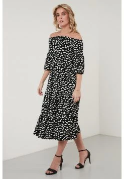 LELA FLOWERED CARMEN THREE QUARTER SLEEV - Vestido Informal - Black Lepoard , Mujer 7 LELA FLOWERED CARMEN THREE QUARTER SLEEV - Vestido Informal - Black Lepoard , Mujer -LELA Ventas 2024 bcc1a8972b004694a8b3fc638c2fedf3