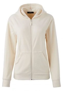 LELA REGULAR FIT - Sudadera Con Cremallera - Ecru, Mujer