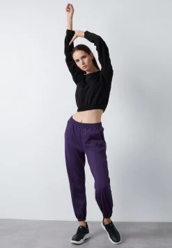 LELA Pantalones Deportivos - Purple , Mujer