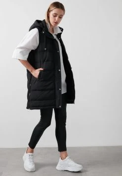 LELA MOANA - Chaleco - Black , Mujer -LELA Ventas 2024 c187a0125d65424d8d0ba779077111d4