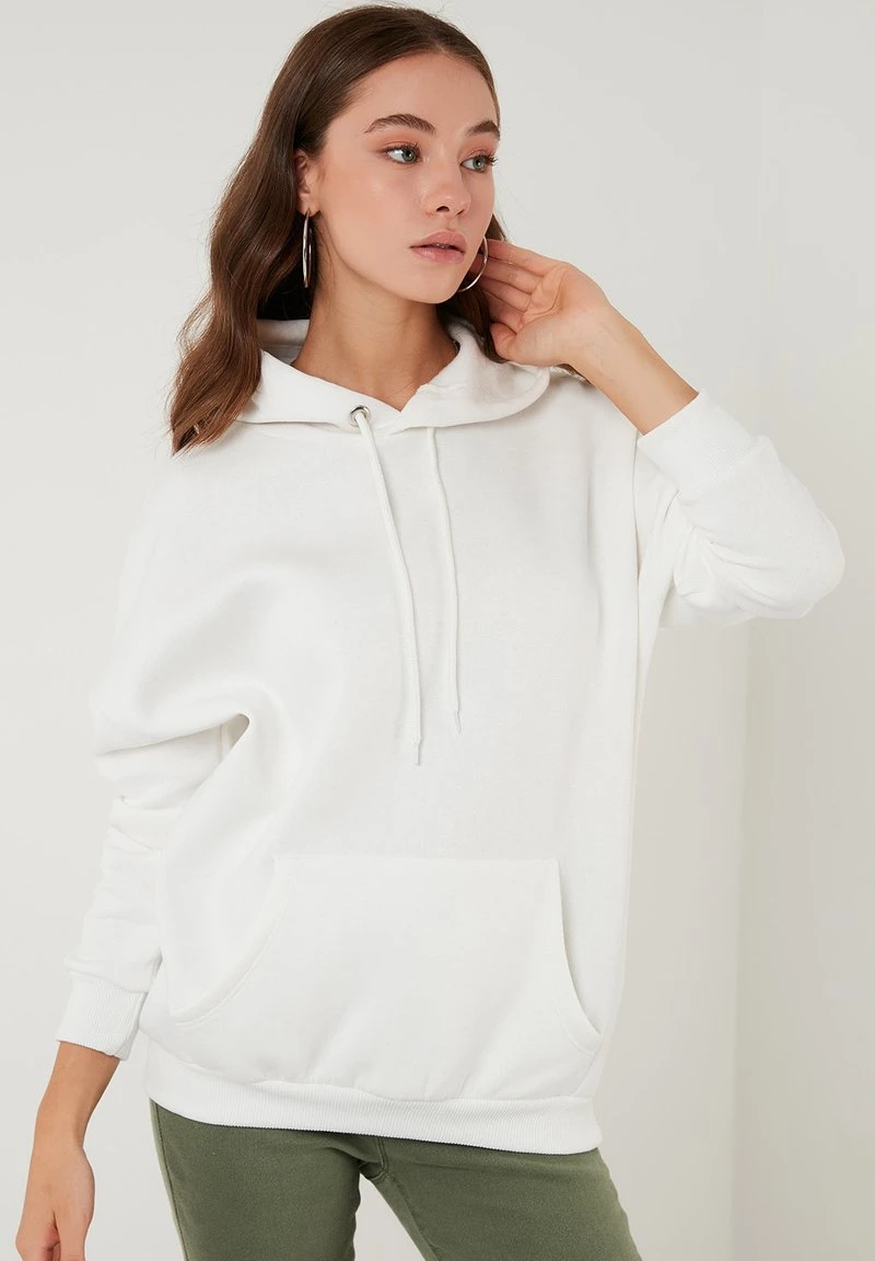 LELA Jersey Con Capucha - Ecru , Mujer 4 LELA Jersey Con Capucha - Ecru , Mujer - Imagen 4