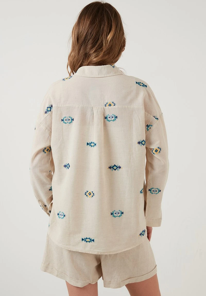 LELA REGULAR FIT - Camisa - Stone Colored, Mujer 2 LELA REGULAR FIT - Camisa - Stone Colored, Mujer - Imagen 2