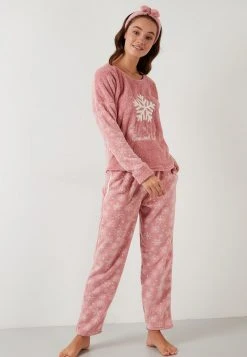 LELA PLUSH 609412013 - Pijama - Powder Pink, Mujer
