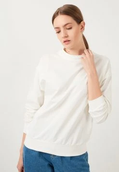 LELA SLIM FIT - Sudadera - Ecru , Mujer