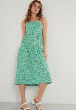 LELA LONG - Vestido Ligero - Benetton Color , Mujer