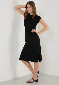 LELA SHORT SLEEVE - Vestido Informal - Black, Mujer 3 LELA SHORT SLEEVE - Vestido Informal - Black, Mujer -LELA Ventas 2024 c830d9bca6804e43b409445750e42d61