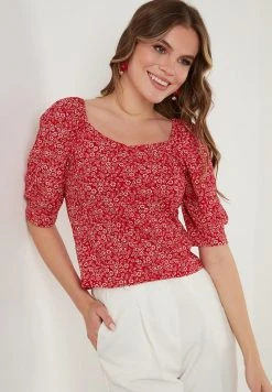 LELA Blusa - Red, Mujer 7 LELA Blusa - Red, Mujer -LELA Ventas 2024 c8355d31303a4a06962be825db0295df