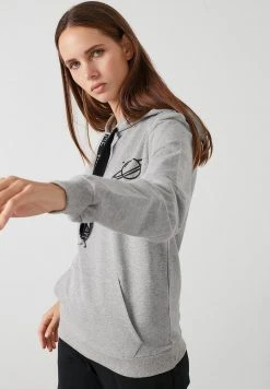 LELA Jersey Con Capucha - Grey , Mujer -LELA Ventas 2024 c86380a1e9f048daab942712e510e183