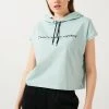 LELA Jersey Con Capucha - Mint, Mujer