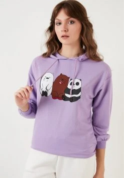 LELA Jersey Con Capucha - Lilac , Mujer -LELA Ventas 2024 d10434ffc70f489f9c3e70d74b67eb56