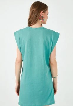 LELA Vestido Ligero - Mint , Mujer -LELA Ventas 2024 d1b16434007f4f908f15a5d68cffdb03