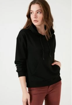 LELA BACK KANGAROO POCKET - Sudadera - Black , Mujer -LELA Ventas 2024 d5bbde3621d94f93bab16f072936e246