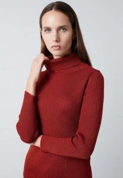 LELA Jersey De Punto - Brick Red, Mujer -LELA Ventas 2024 d688c8775f424b52a48dd3c7857f45ea