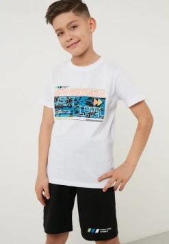 LELA REGULAR FIT SET - Shorts - White , Niños -LELA Ventas 2024 d7f4a08cb4c849c4a9fa488162f173d9