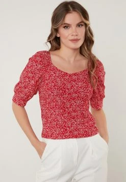 LELA Blusa - Red, Mujer