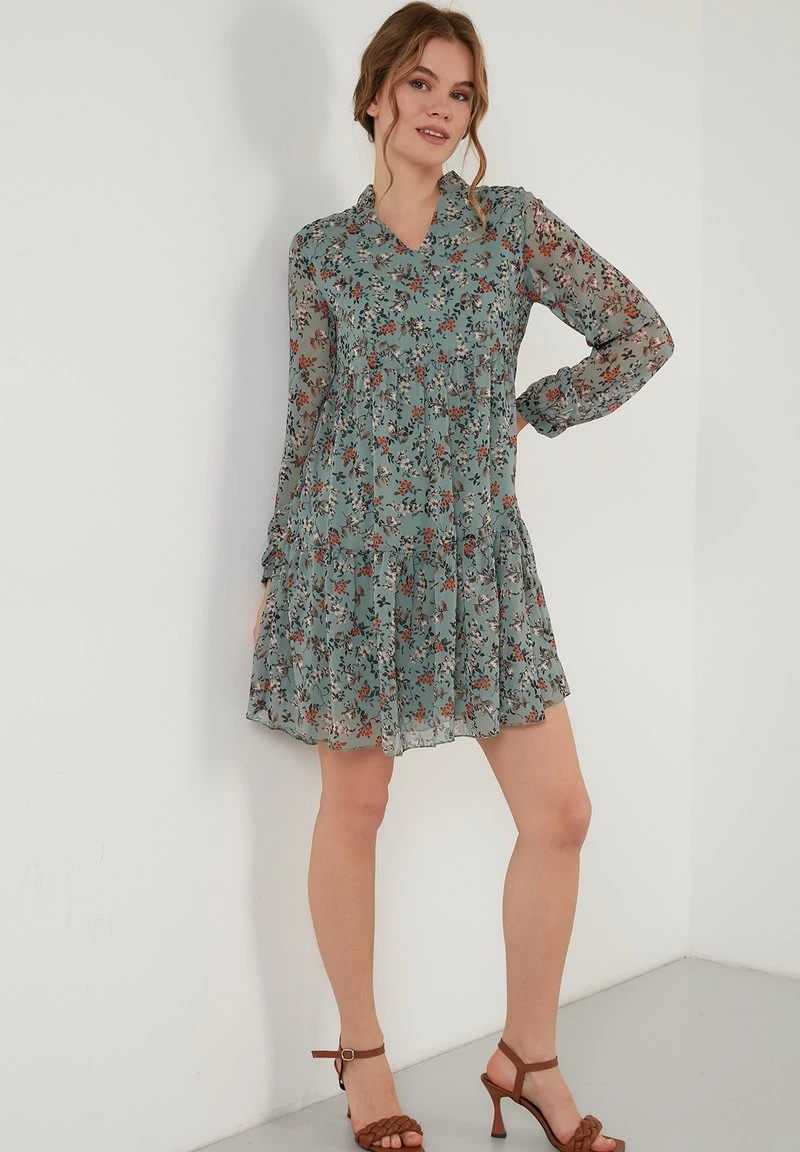 LONG SLEEVE MINI - Vestido informal - mint LELA LONG SLEEVE MINI - Vestido Informal - Mint, Mujer -LELA Ventas 2024 da1f4fc8ac204008a5d64fabcf91cccd