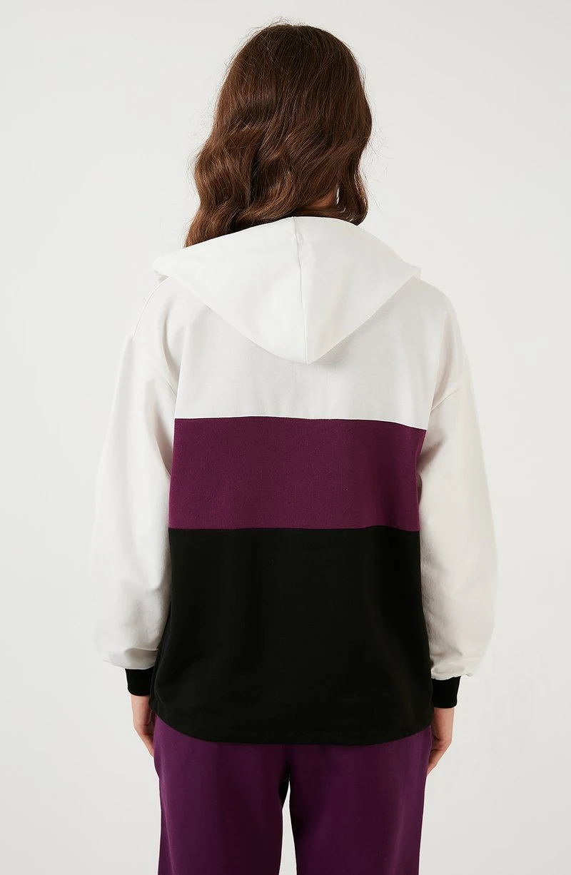 Jersey con capucha - ecru-purple-black LELA Jersey Con Capucha - Ecru-purple-black, Mujer -LELA Ventas 2024 db9f7c4efb8f40fb9f7578e3cb2ea6dc