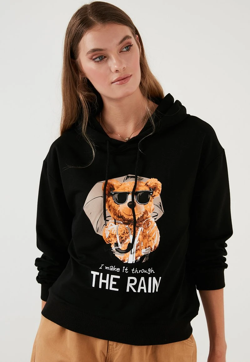 Jersey con capucha - black LELA Jersey Con Capucha - Black , Mujer -LELA Ventas 2024 de41429dea7e4a25ad9de77a662b6e1c