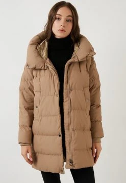 LELA OVERSIZED INFLATABLE LONG - Abrigo De Invierno - Beige , Mujer
