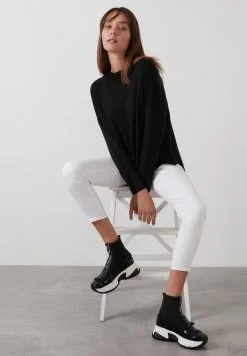 LELA Jersey De Punto - Black, Mujer -LELA Ventas 2024 e16a7177f1af44c59ba9205ccbb4175a