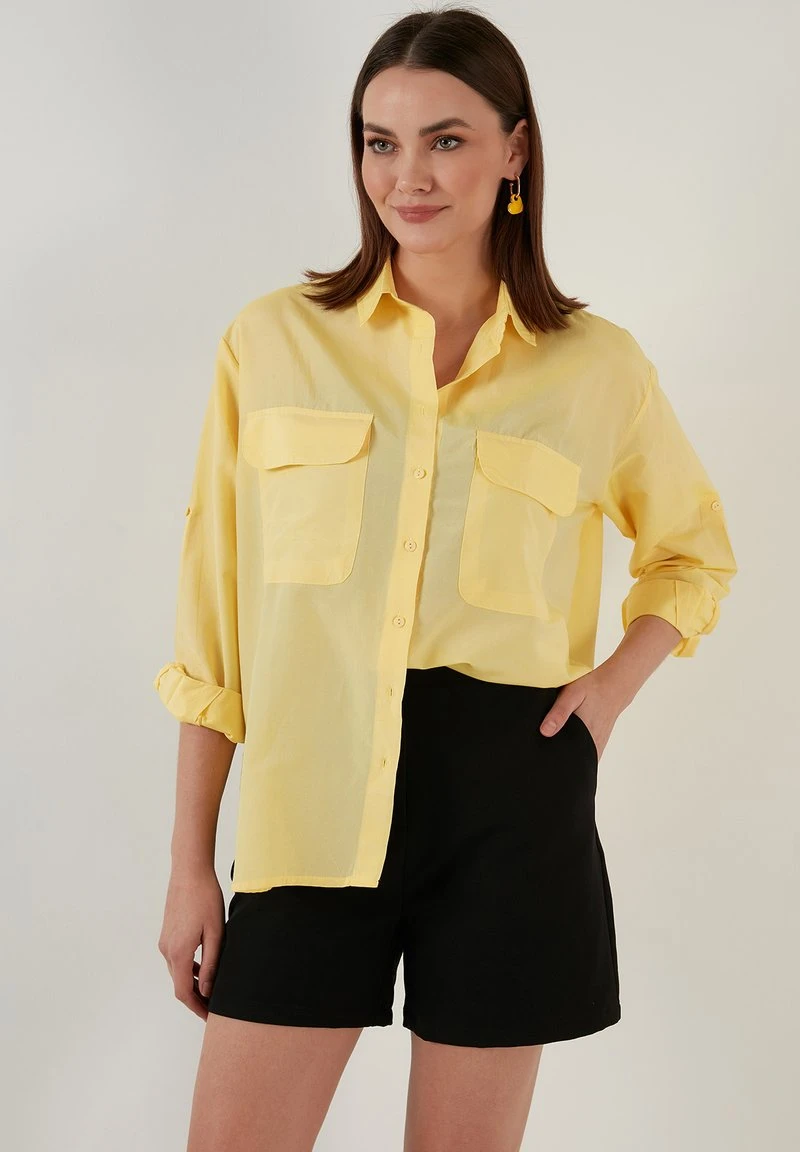 LELA Camisa - Yellow , Mujer 6 LELA Camisa - Yellow , Mujer - Imagen 6