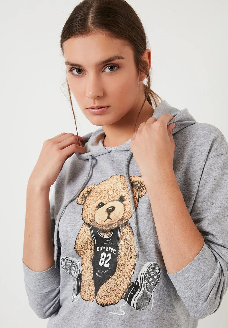 Jersey con capucha - grey LELA Jersey Con Capucha - Grey , Mujer -LELA Ventas 2024 e29032aabc3b415e9d1664adfc98bbf8