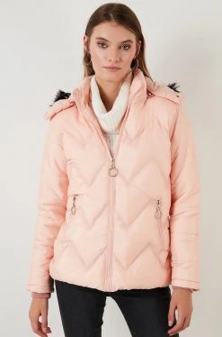 LELA Chaqueta De Invierno - Powder Pink , Mujer