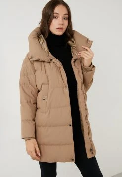 LELA OVERSIZED INFLATABLE LONG - Abrigo De Invierno - Beige , Mujer -LELA Ventas 2024 e3f33f971e46410dbbbc00f594fd4f0d