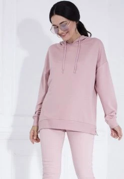 LELA Jersey Con Capucha - Rose, Mujer