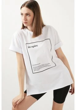 LELA OVERSIZED - Camiseta Estampada - White , Mujer -LELA Ventas 2024 e5d37992931444f8a048deafe3be09b5