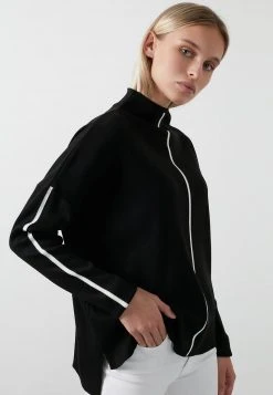 LELA Jersey De Punto - Black-ecru , Mujer -LELA Ventas 2024 e7c6e2cf53704e37ab6a36f3d727c3aa