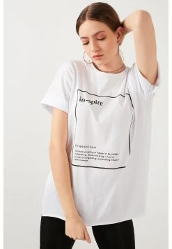 LELA OVERSIZED - Camiseta Estampada - White , Mujer -LELA Ventas 2024 e86d2b912b644bca8292f2b89e08cbb2