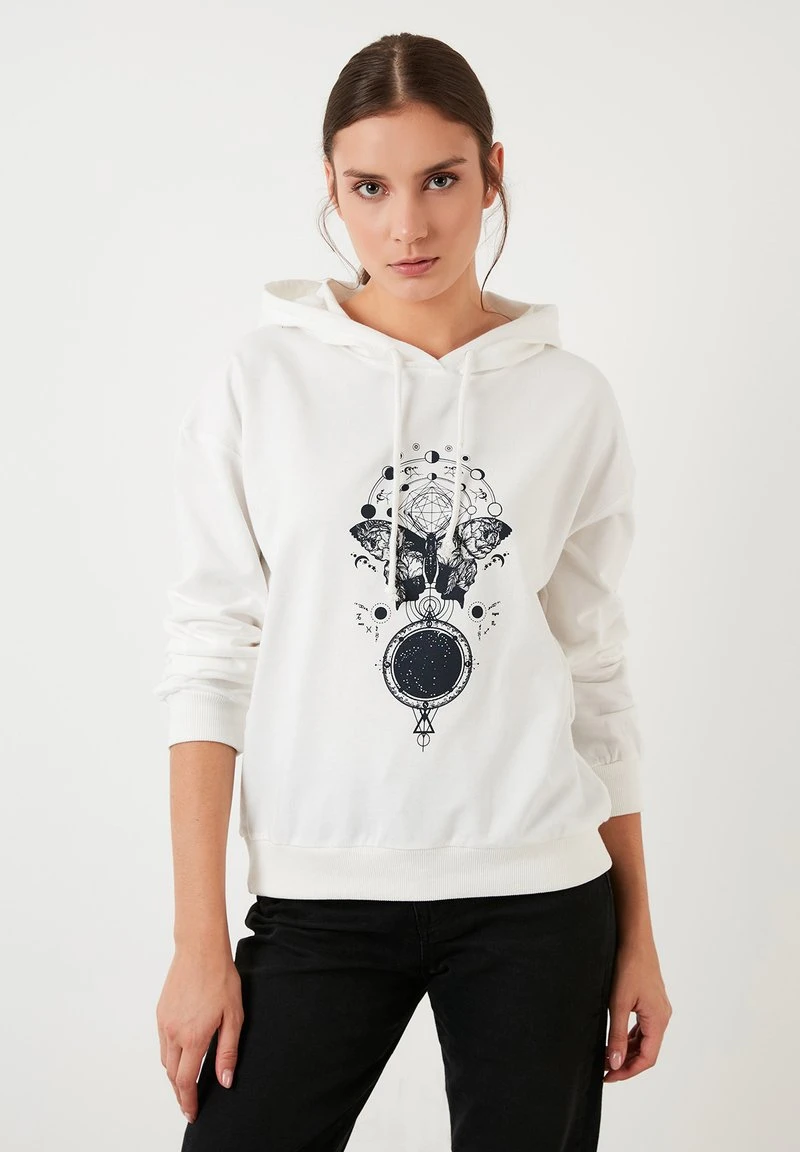 Jersey con capucha - white LELA Jersey Con Capucha - White, Mujer -LELA Ventas 2024 e9bf6fa05cd6473ea95a9157cb298462