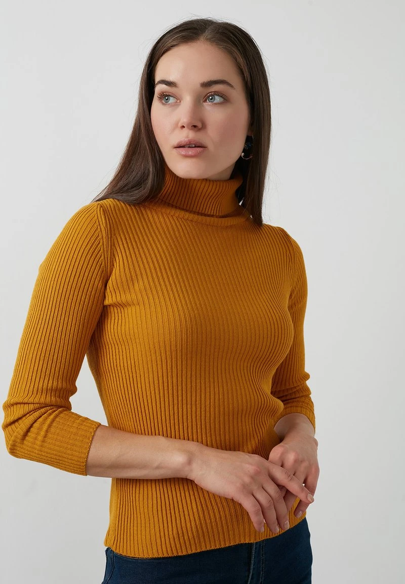 Jersey de punto - mustard color LELA Jersey De Punto - Mustard Color, Mujer -LELA Ventas 2024 ed22c3e38ebb4906aa20e0db82b9fd6c