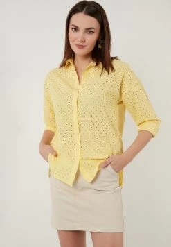 LELA Camisa - Yellow , Mujer -LELA Ventas 2024 ed4b733fe6f64e9190e431733463caee