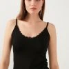 LELA Top - Black , Mujer