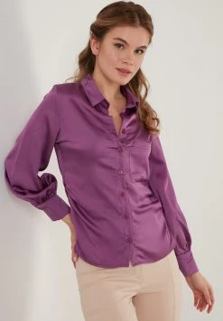 LELA Camisa - Purple , Mujer -LELA Ventas 2024 f09d65815c9146019628574c1dc65d7f