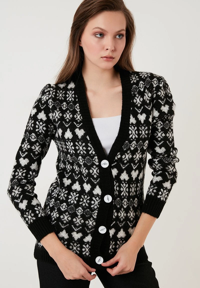 Chaqueta de punto - black LELA Chaqueta De Punto - Black, Mujer -LELA Ventas 2024 f1e676c464094d89990139093b051d06