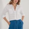 LELA Camisa - White, Mujer